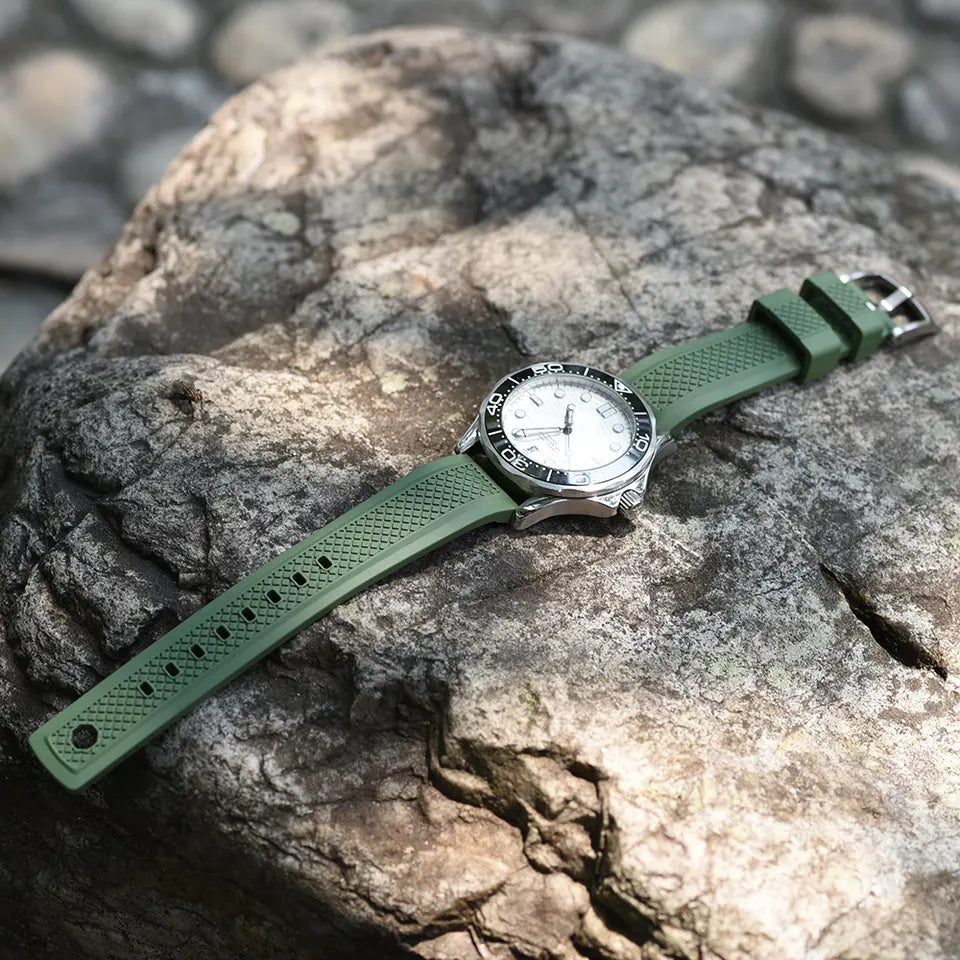 Rubber sales watch straps