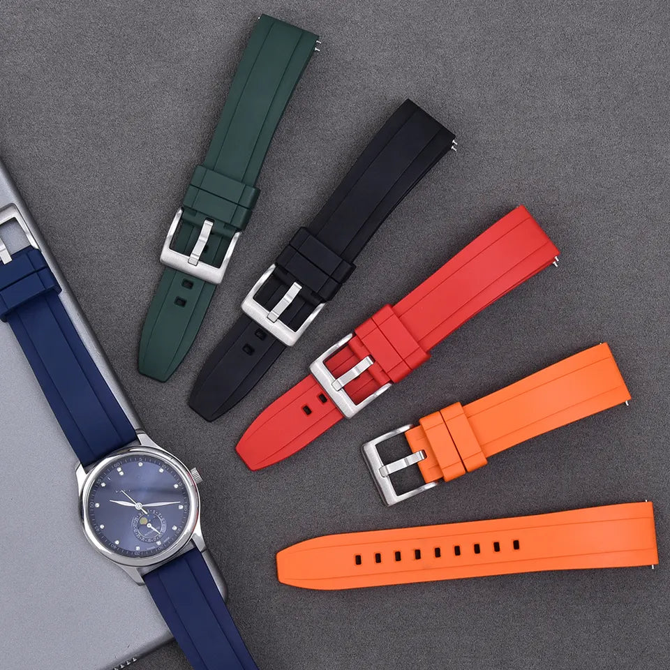 Hamilton watch 2025 rubber strap