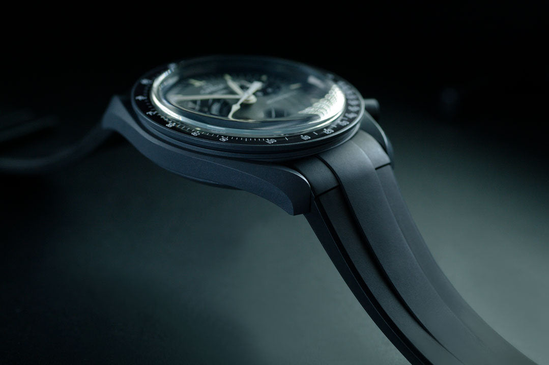 FKM watch strap for moonswatch