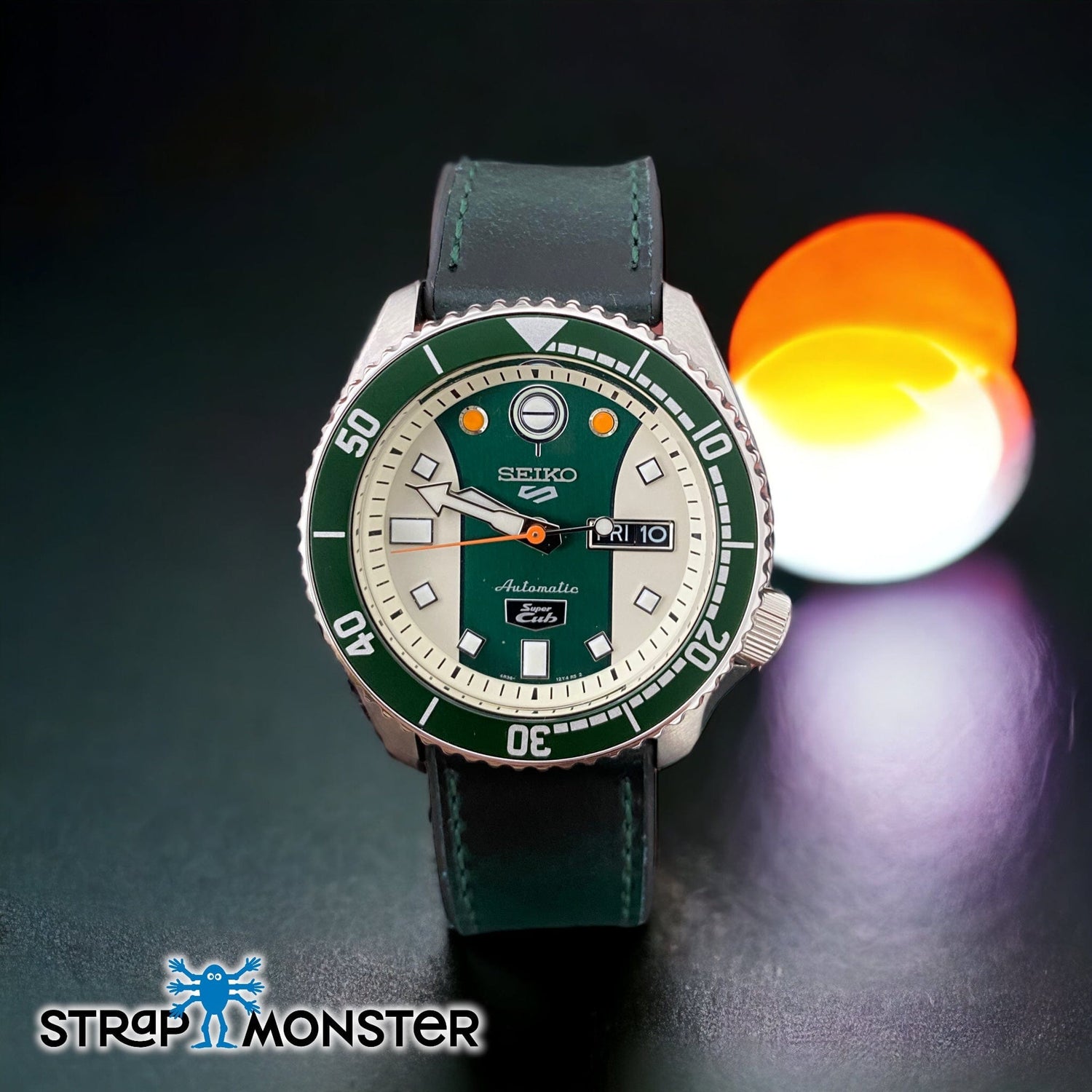 Teal Vintage Combi FKM Watch Straps