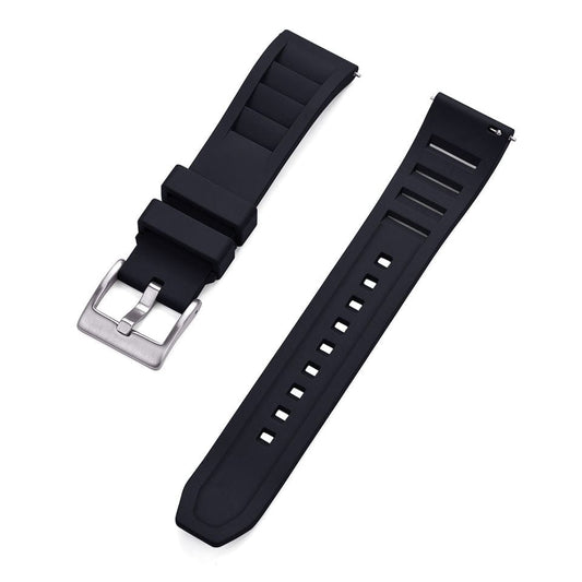 Strap Monster BONDI FKM+ Watch Strap - Black