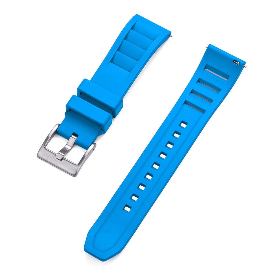Strap Monster BONDI FKM+ Watch Strap - Light Blue