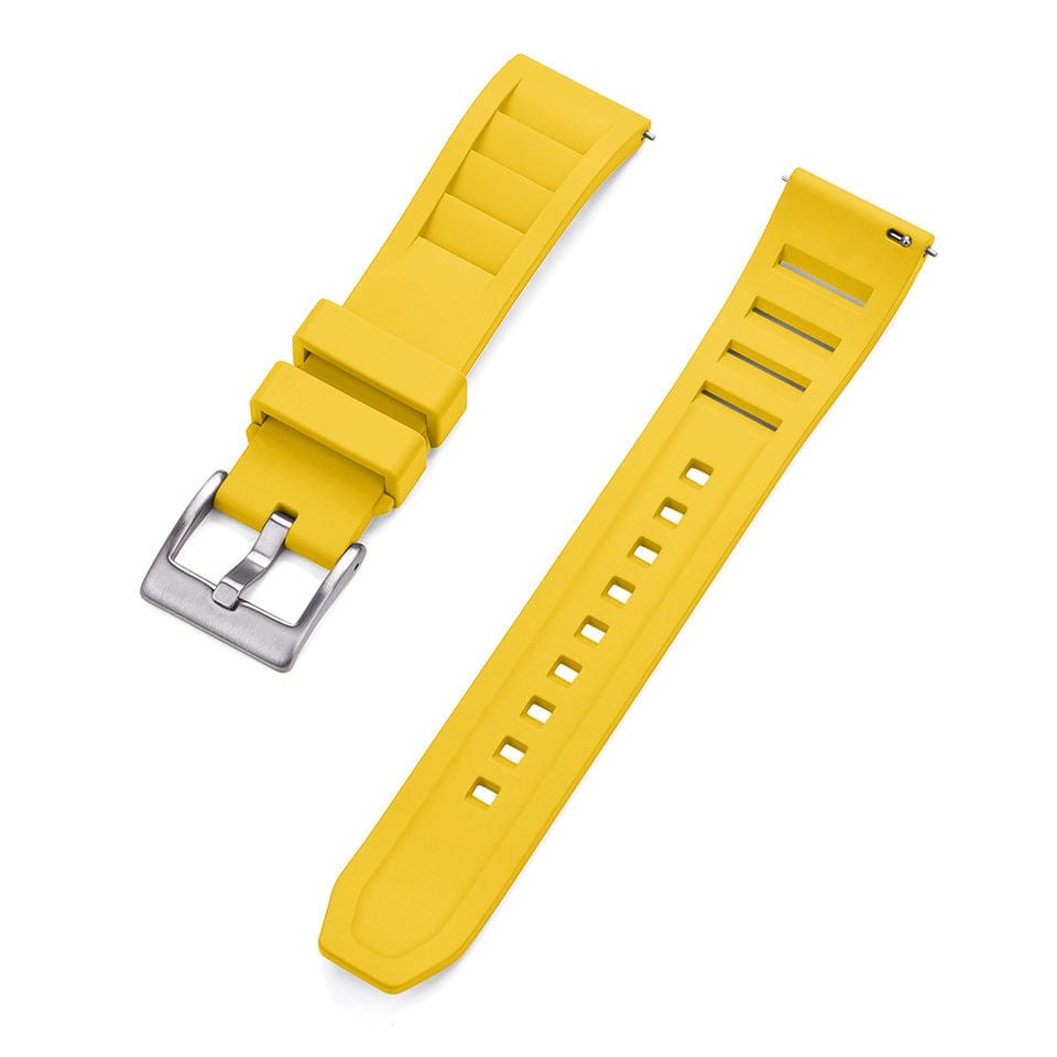 Strap Monster BONDI FKM+ Watch Strap - Yellow
