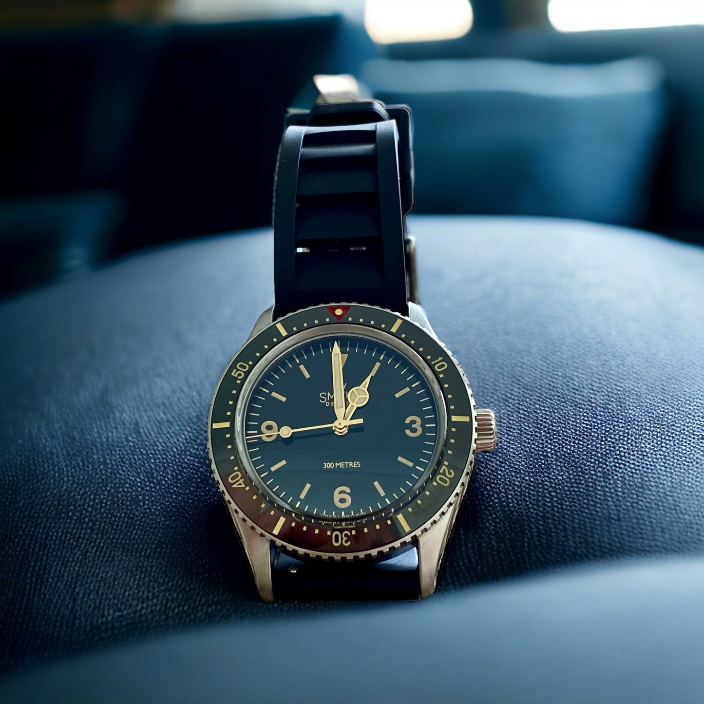 Strap Monster BYRON FKM+ Watch Strap - Black