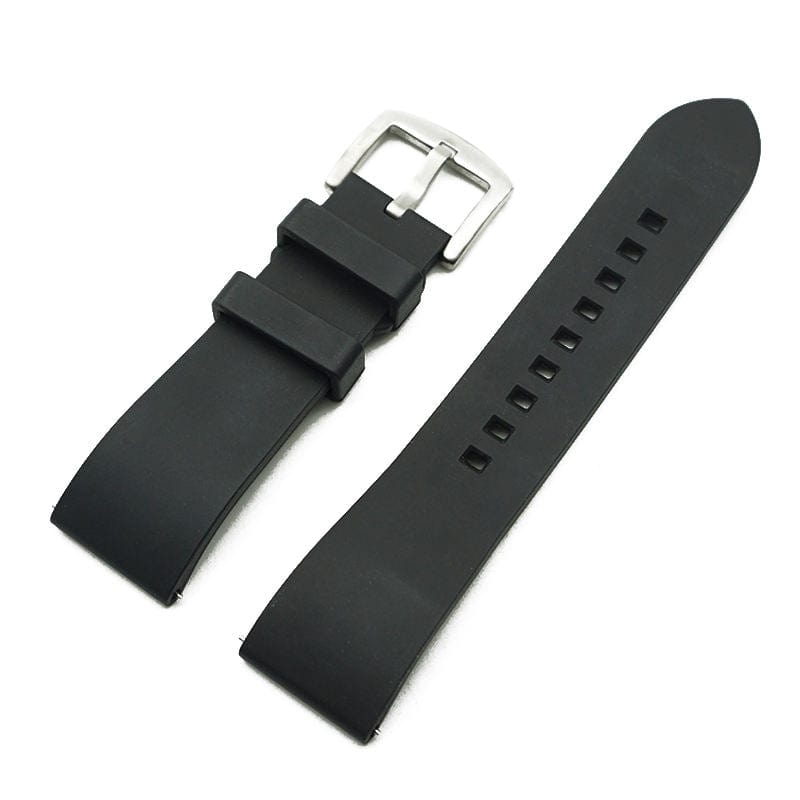 Strap Monster CAFÉ FKM+ Watch Strap - Black