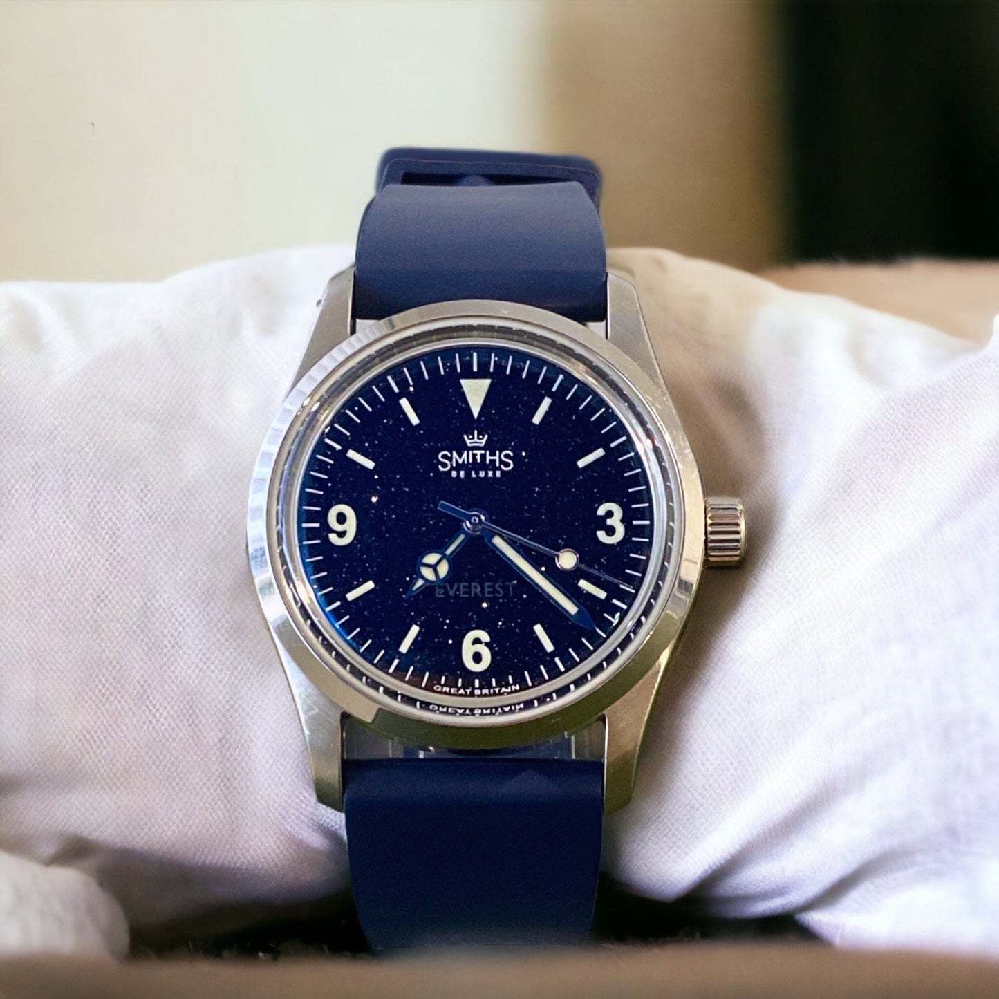 Strap Monster CAFÉ FKM+ Watch Strap - Blue