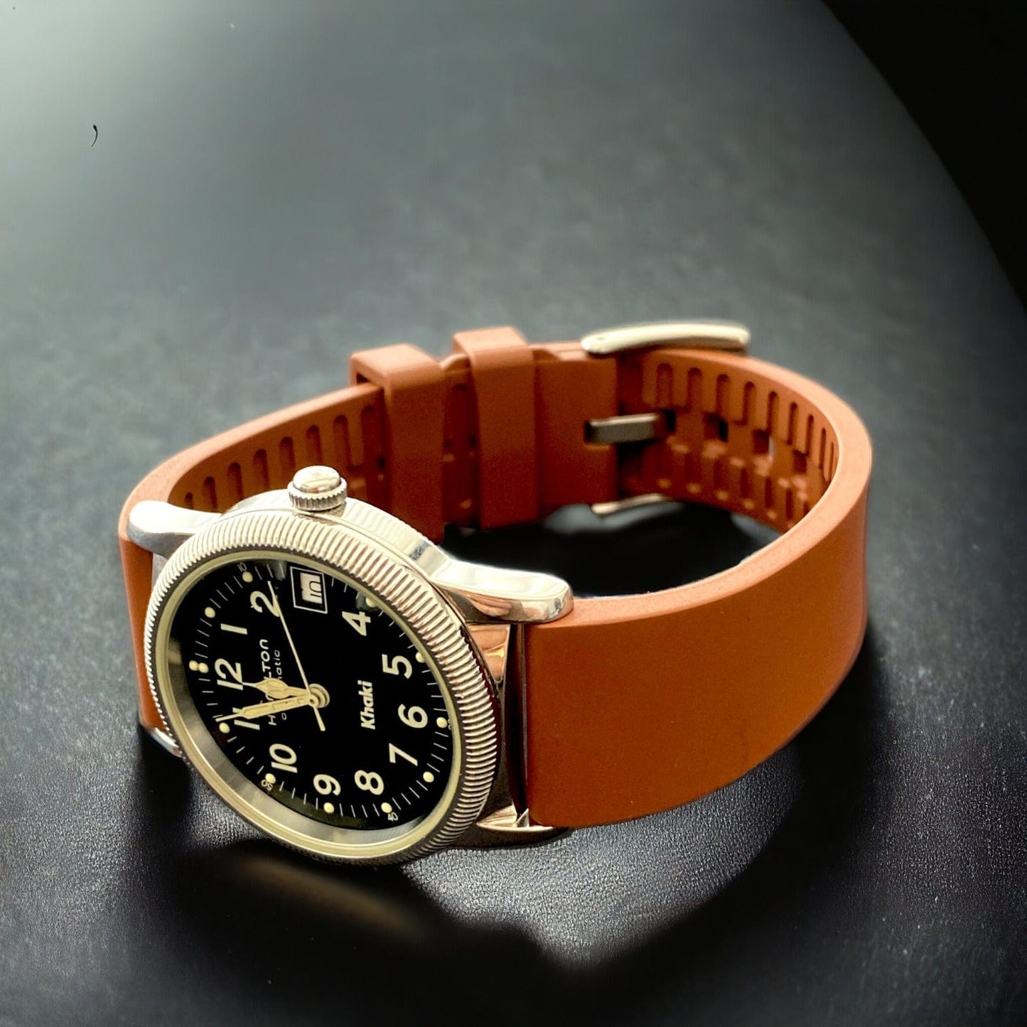 Strap Monster CAFÉ FKM+ Watch Strap - Brown