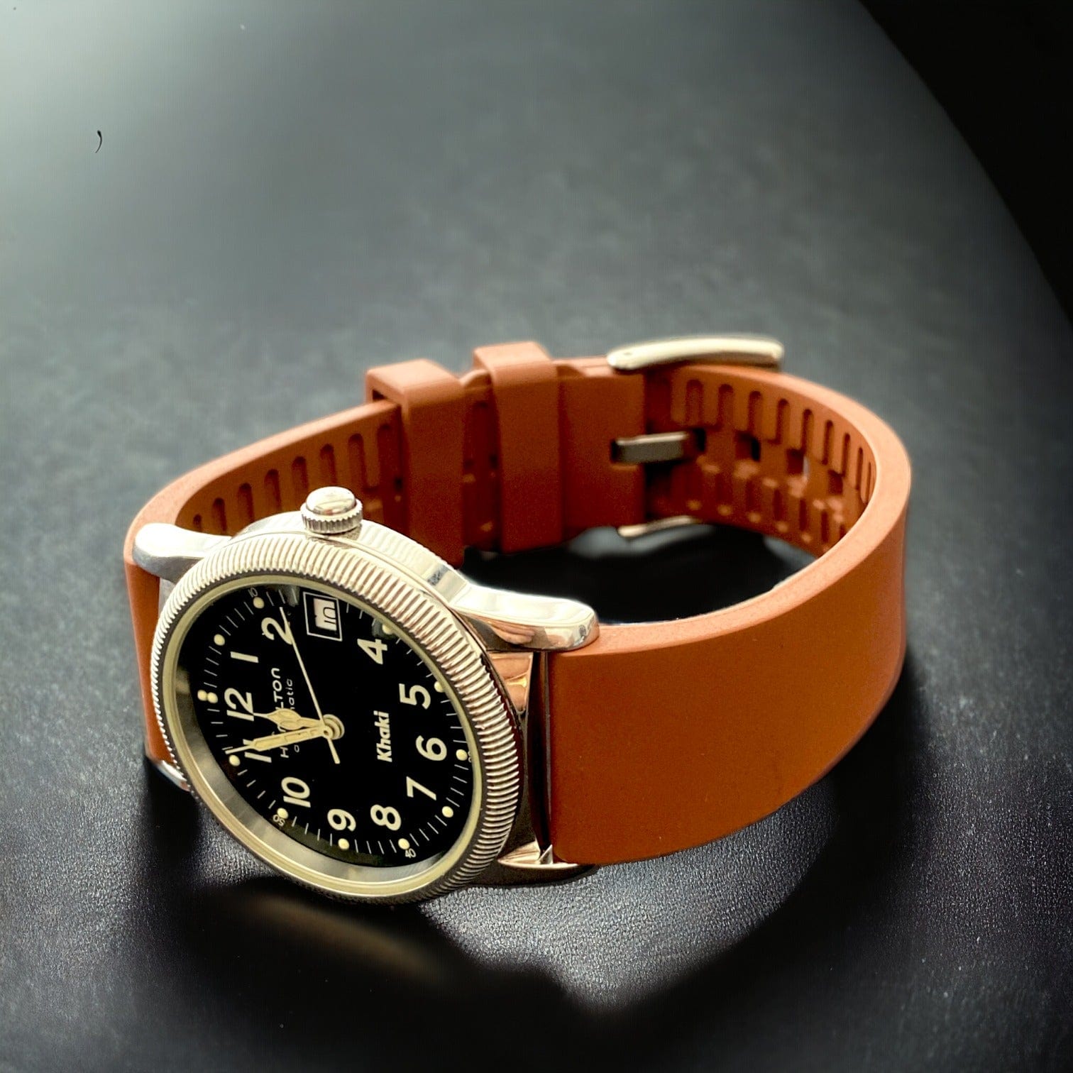 Strap Monster CAFÉ FKM+ Watch Strap - Brown