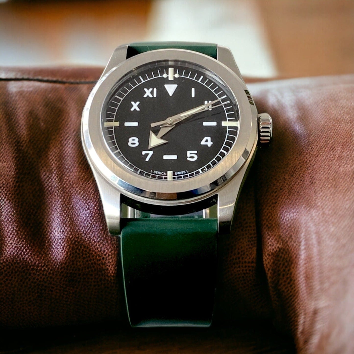 Strap Monster CAFÉ FKM+ Watch Strap - Green