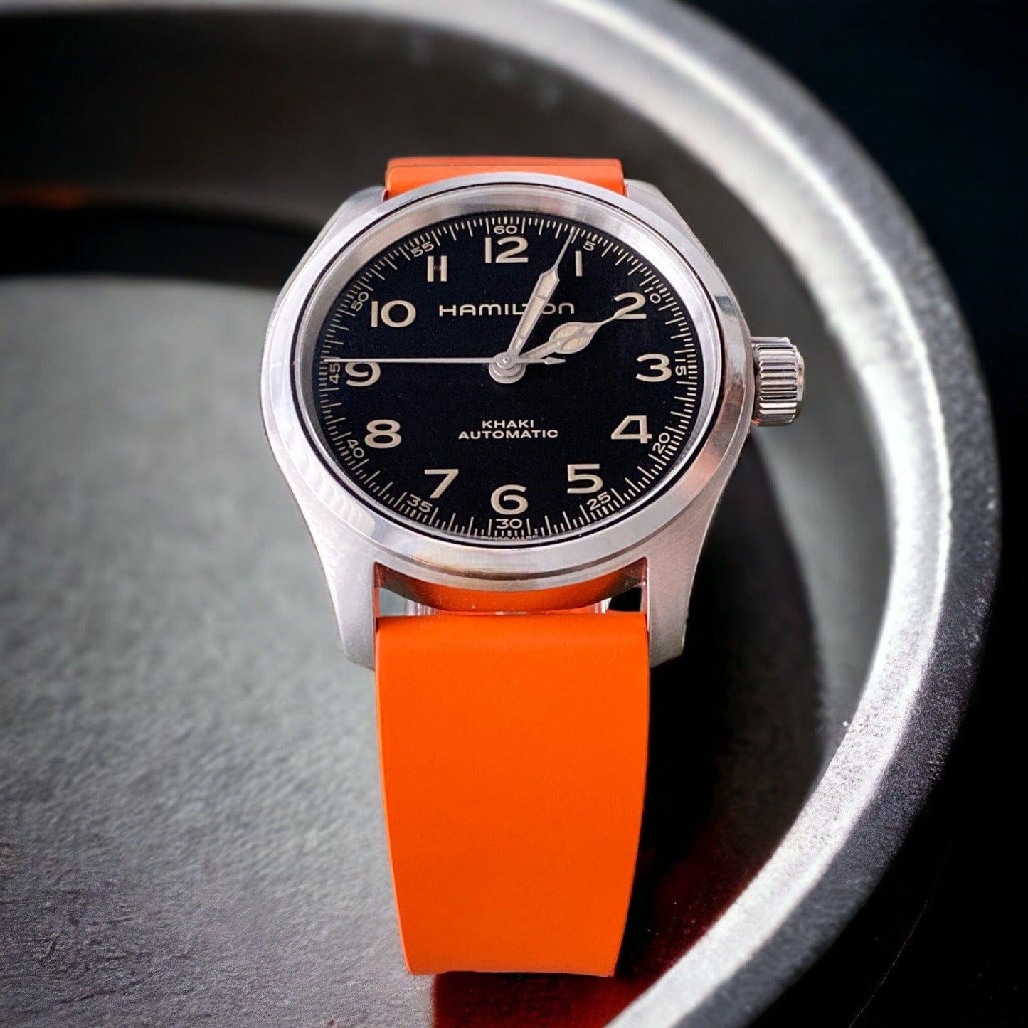 Strap Monster CAFÉ FKM+ Watch Strap - Orange