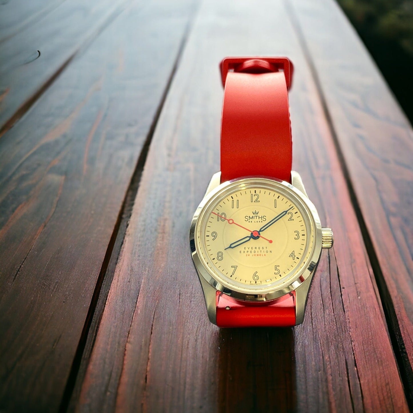 Strap Monster CAFÉ FKM+ Watch Strap - Red