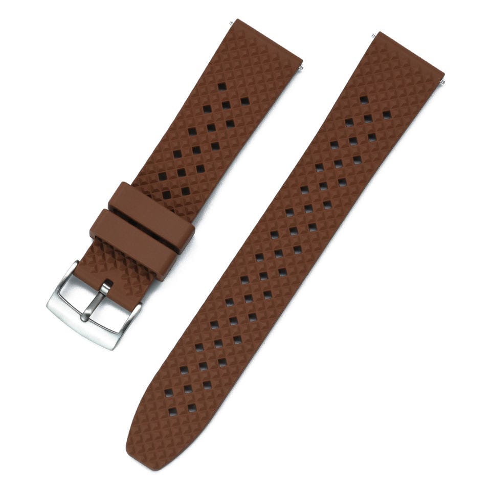 Stromlo FKM+ Watch Strap - Brown