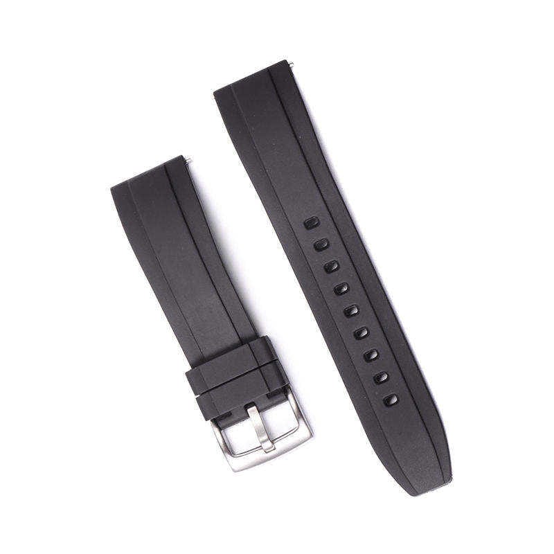 Strap Monster HAMILTON FKM+ Watch Strap - Black
