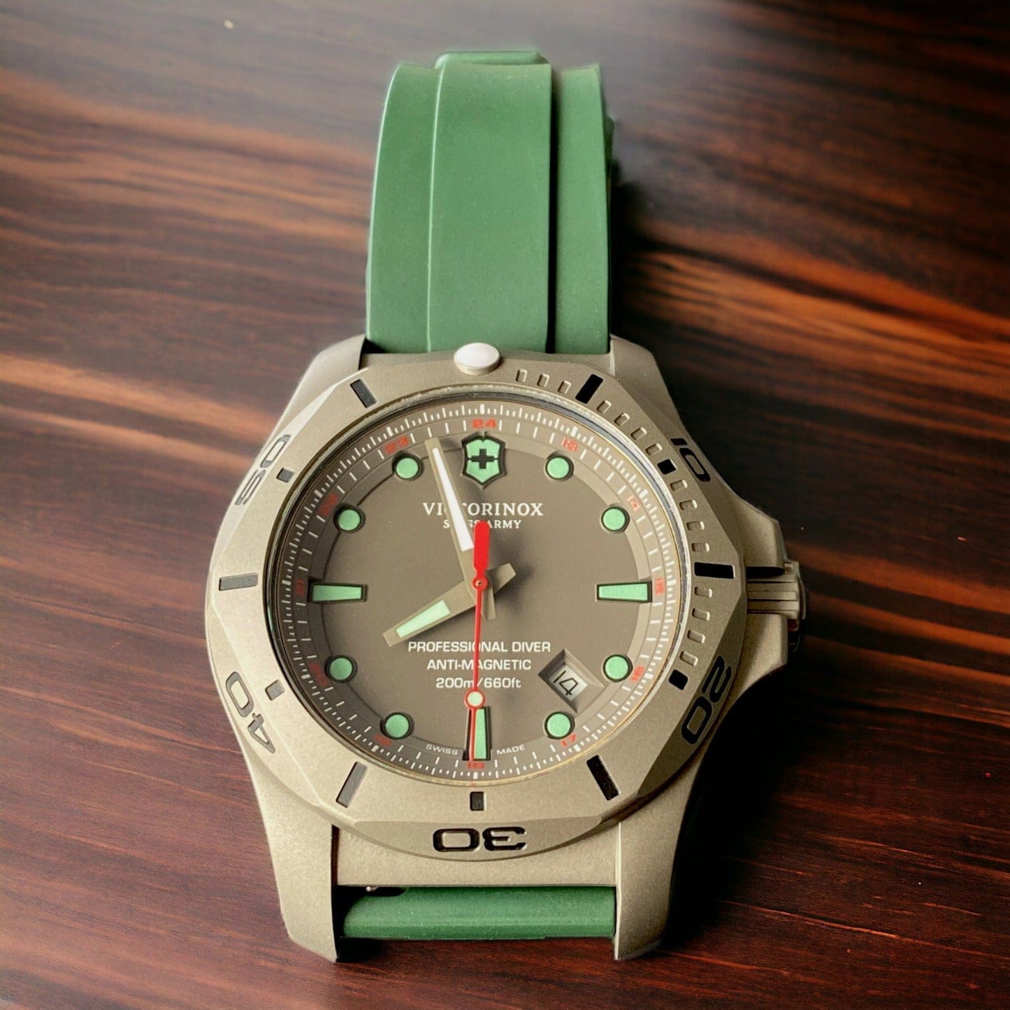 Strap Monster HAMILTON FKM+ Watch Strap - Green