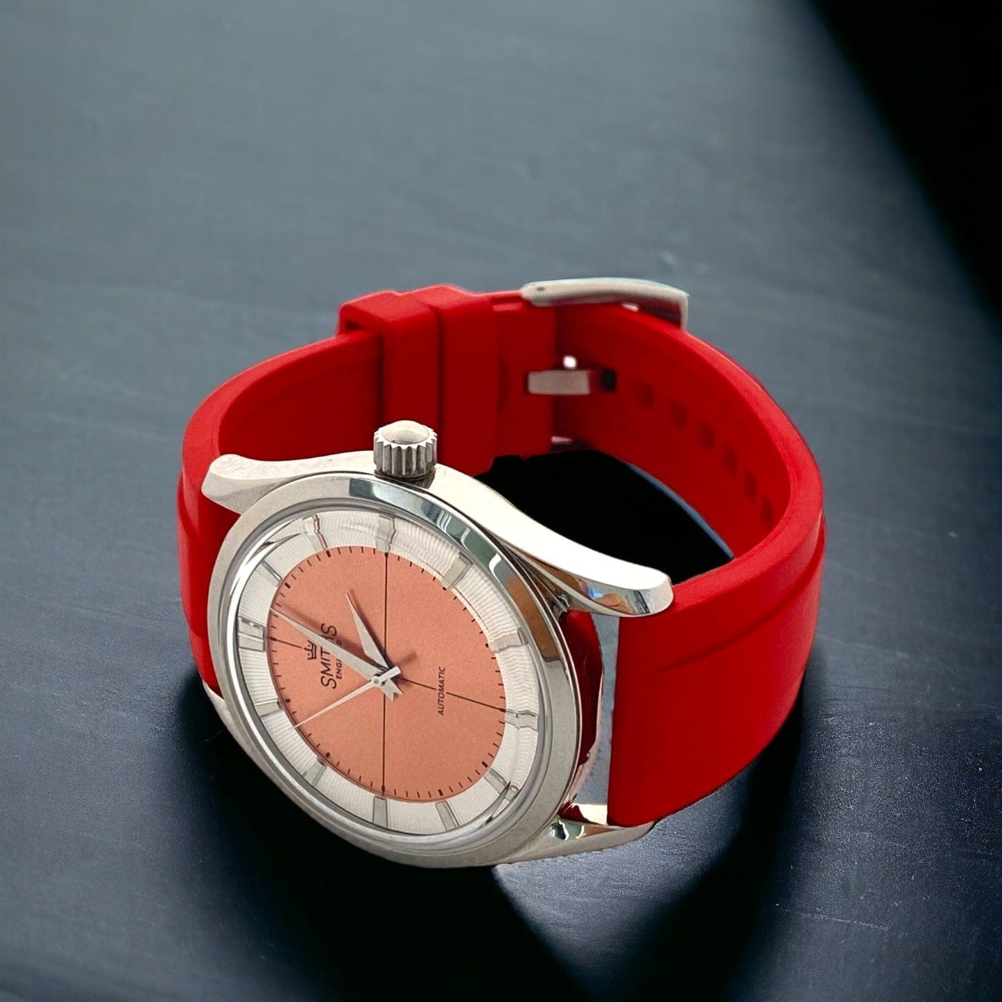 Strap Monster HAMILTON FKM+ Watch Strap - Red