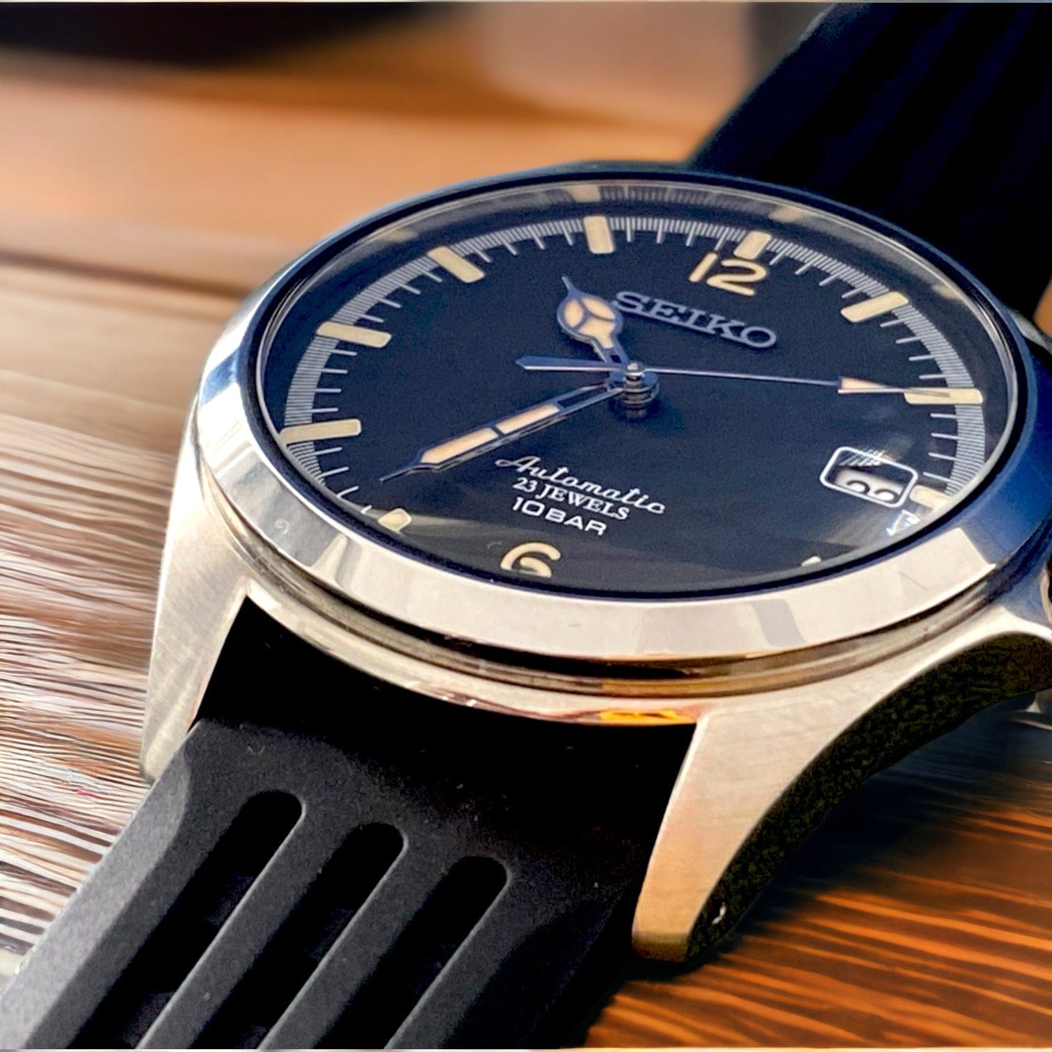 Strap Monster KOSCIUSZKO FKM+ Watch Strap - Black