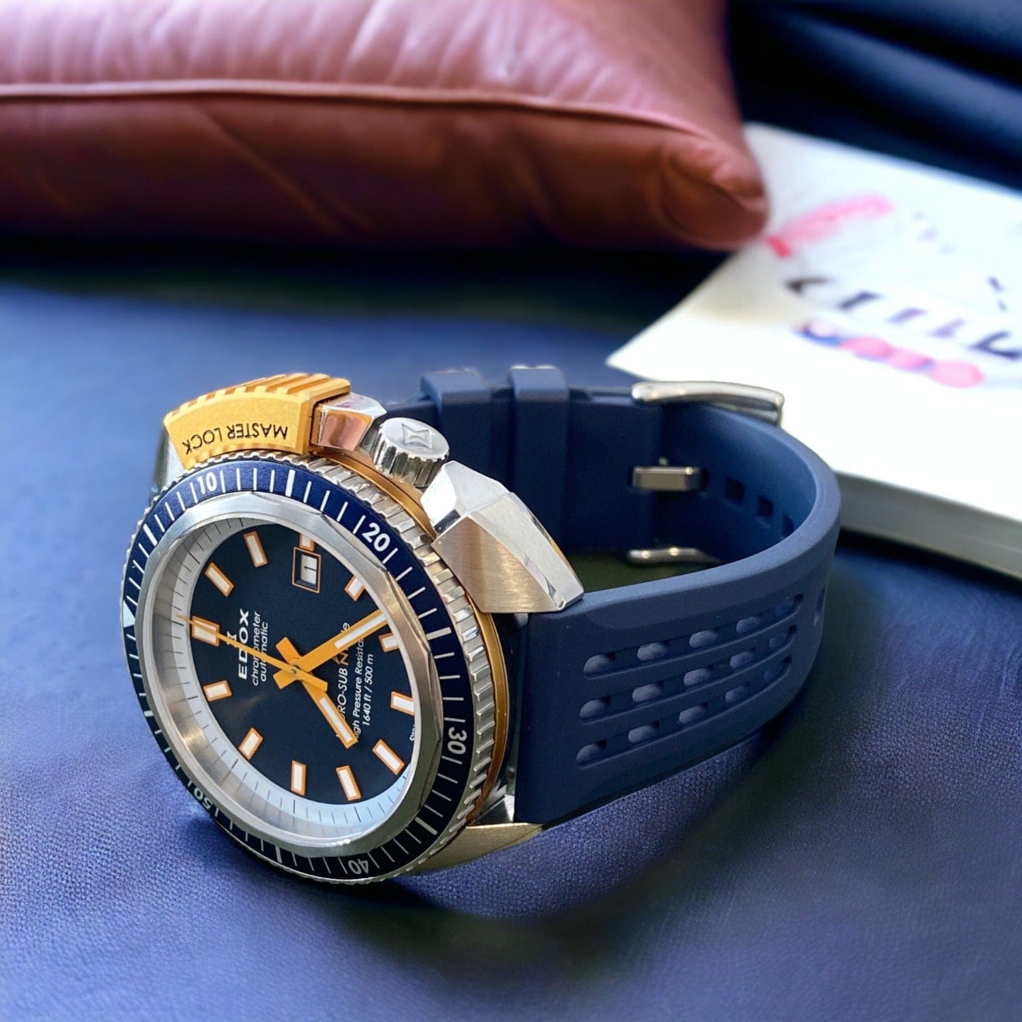 Strap Monster KOSCIUSZKO FKM+ Watch Strap - Blue