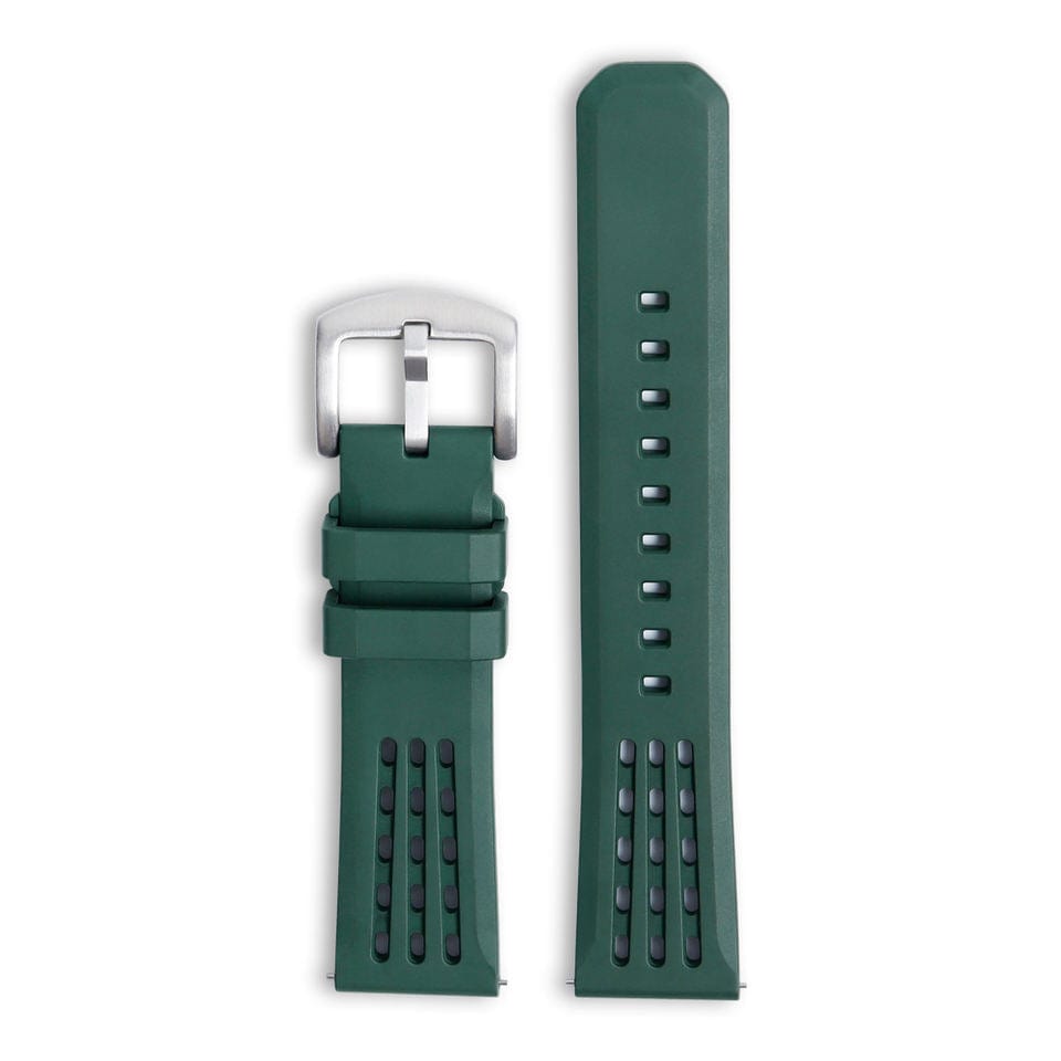 Strap Monster KOSCIUSZKO FKM+ Watch Strap - Green