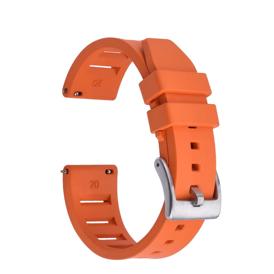 Strap Monster MANTA FKM+ Watch Strap - Orange