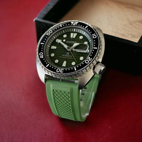 Strap Monster OUTBACK FKM+ Watch Strap - Green