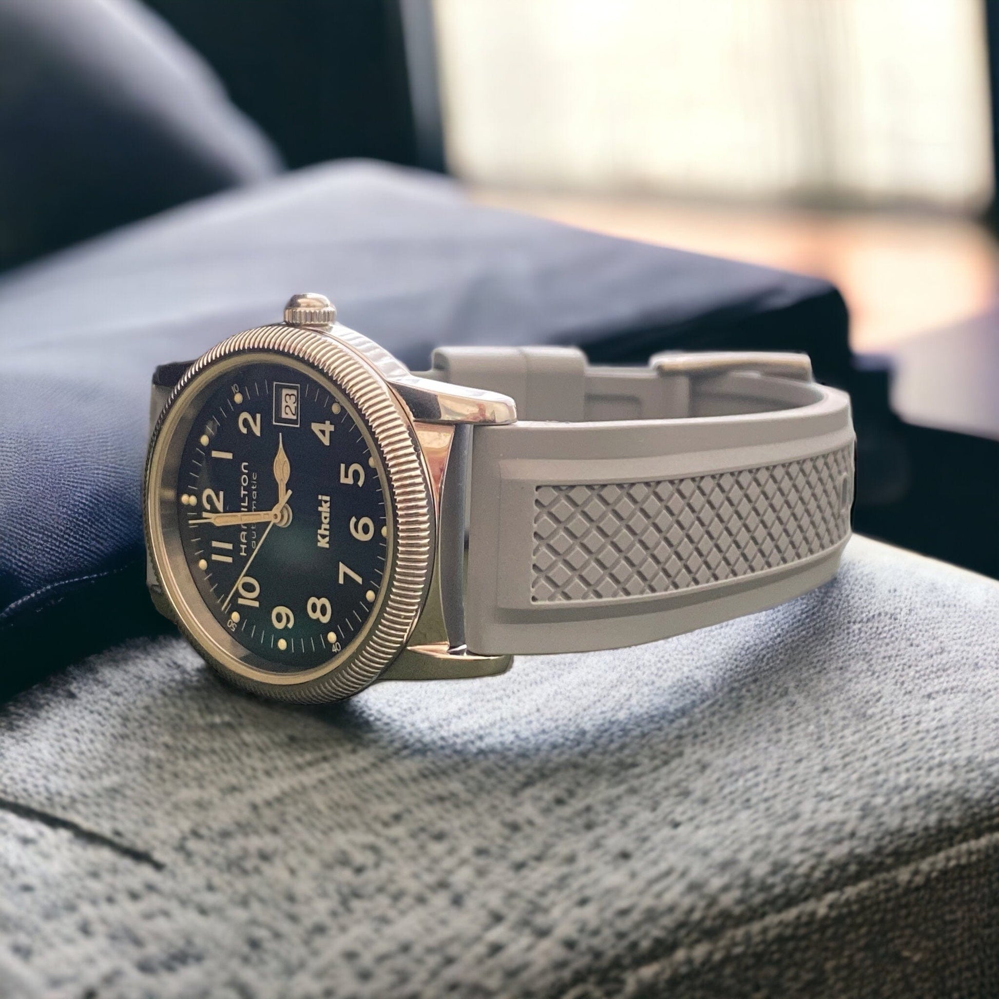 Strap Monster OUTBACK FKM+ Watch Strap - Grey