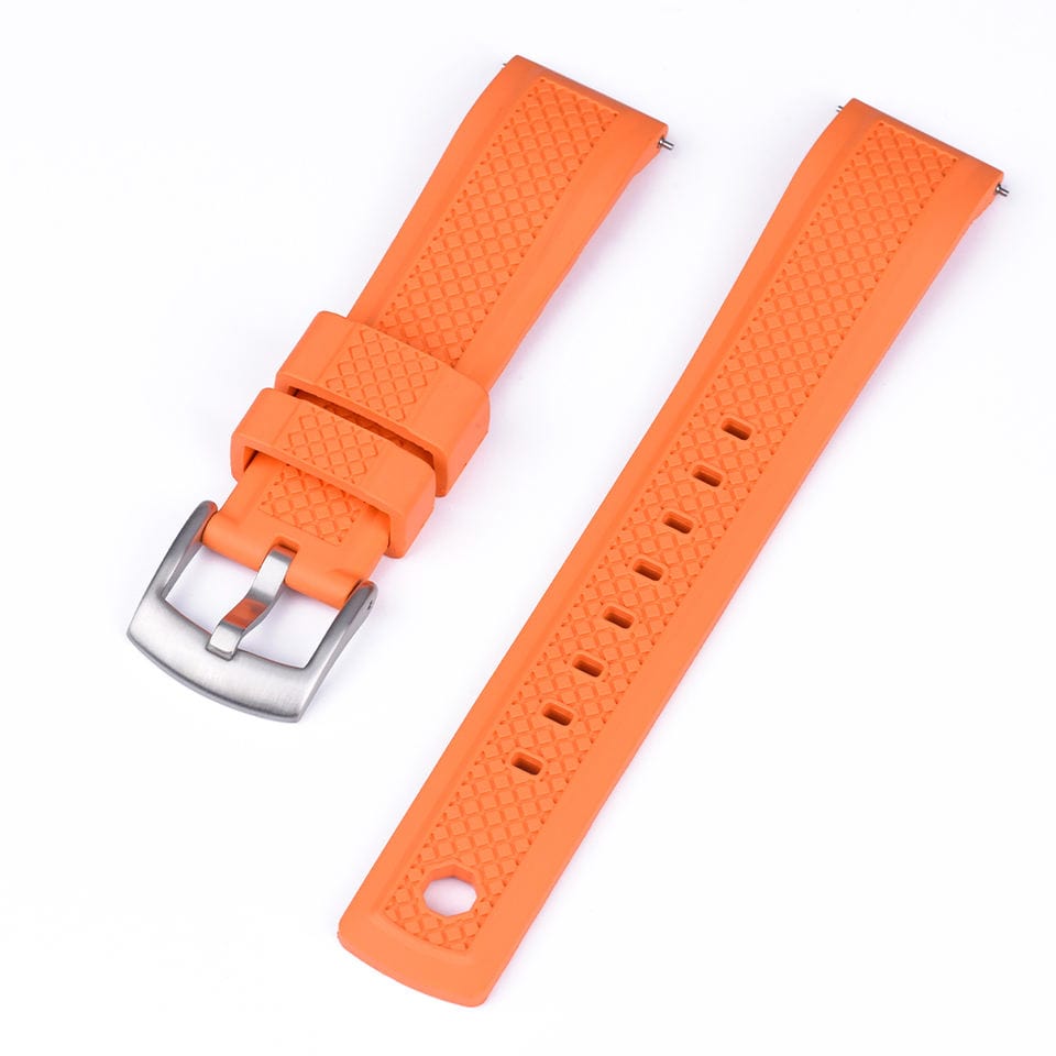 Strap Monster OUTBACK FKM+ Watch Strap - Orange