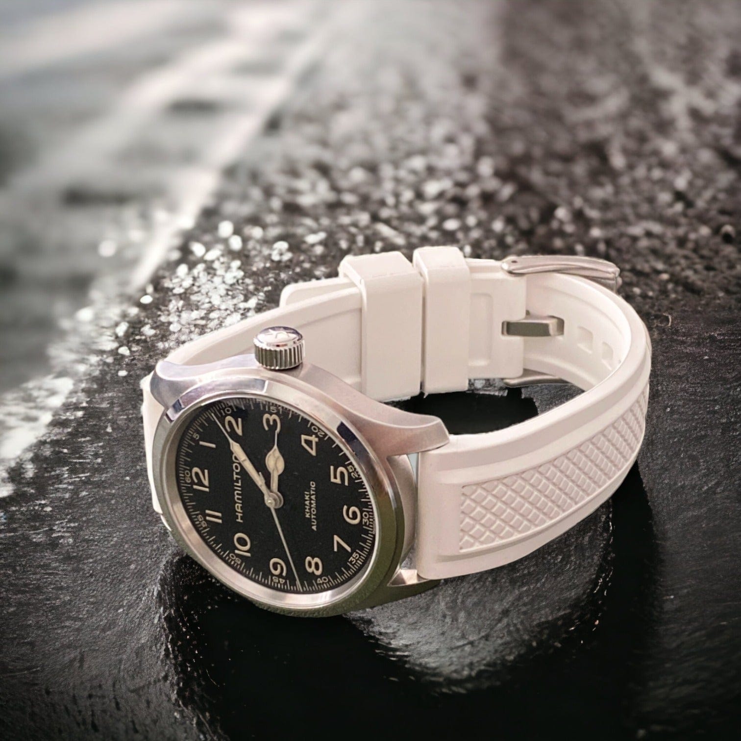 Strap Monster OUTBACK FKM+ Watch Strap - White
