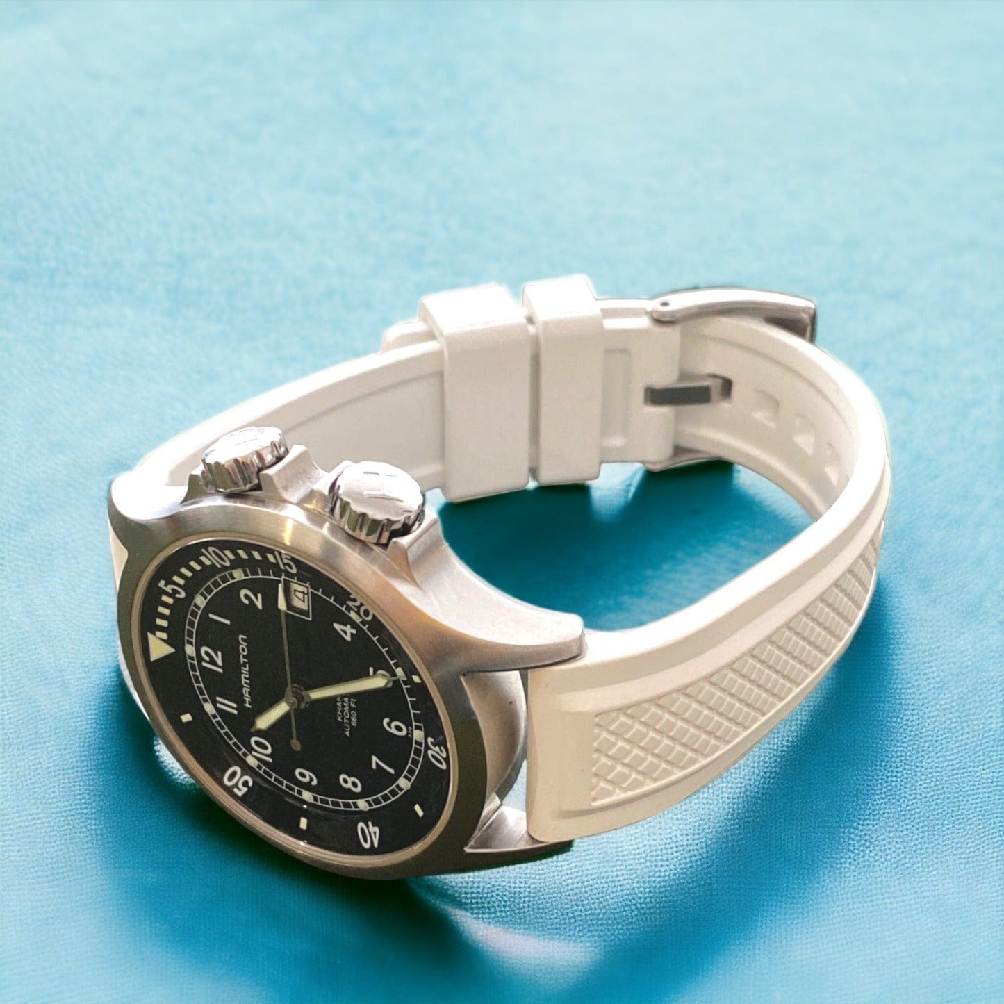 Strap Monster OUTBACK FKM+ Watch Strap - White