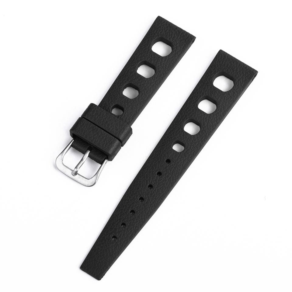 Strap Monster PANORAMA FKM+ Watch Strap - Black