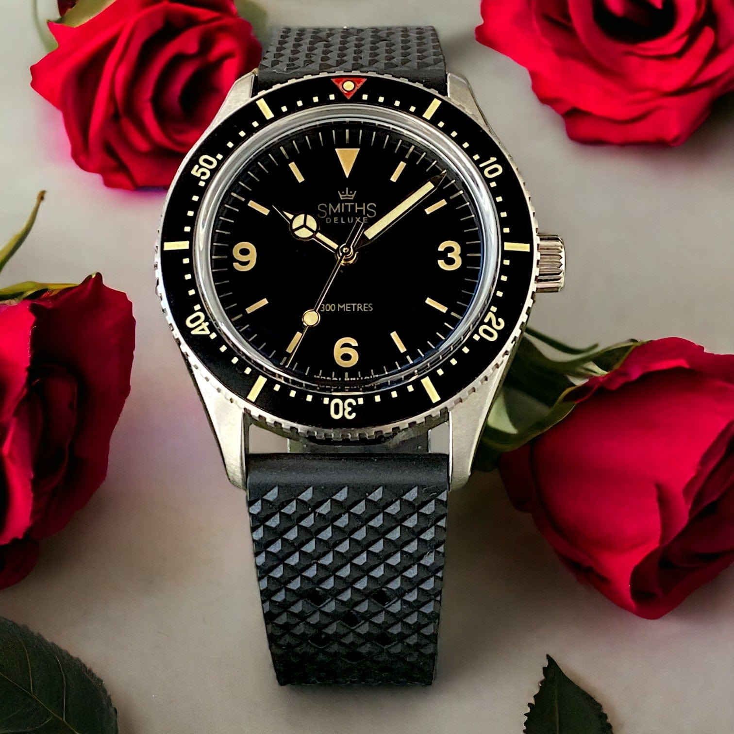 Strap Monster STROMLO FKM+ Watch Strap - Black