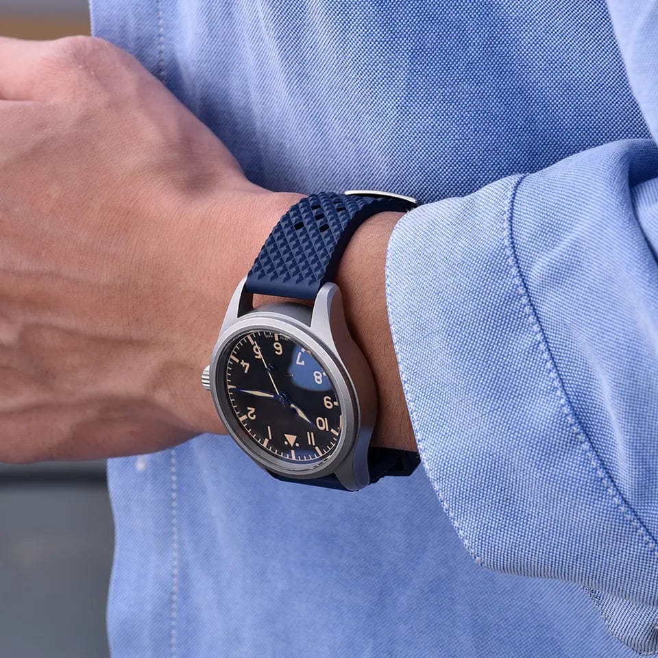 Strap Monster STROMLO FKM+ Watch Strap - Blue