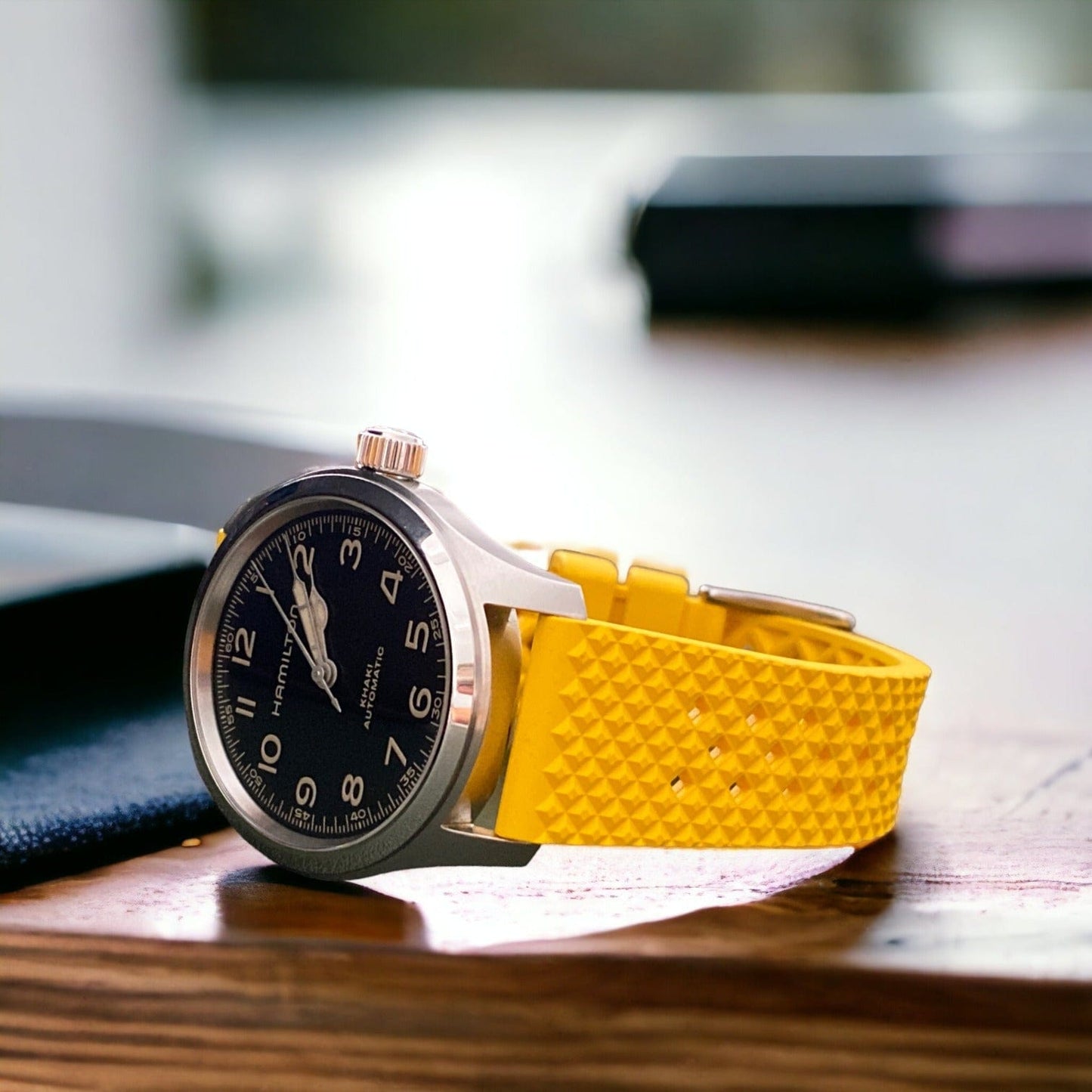 Strap Monster STROMLO FKM+ Watch Strap - Yellow
