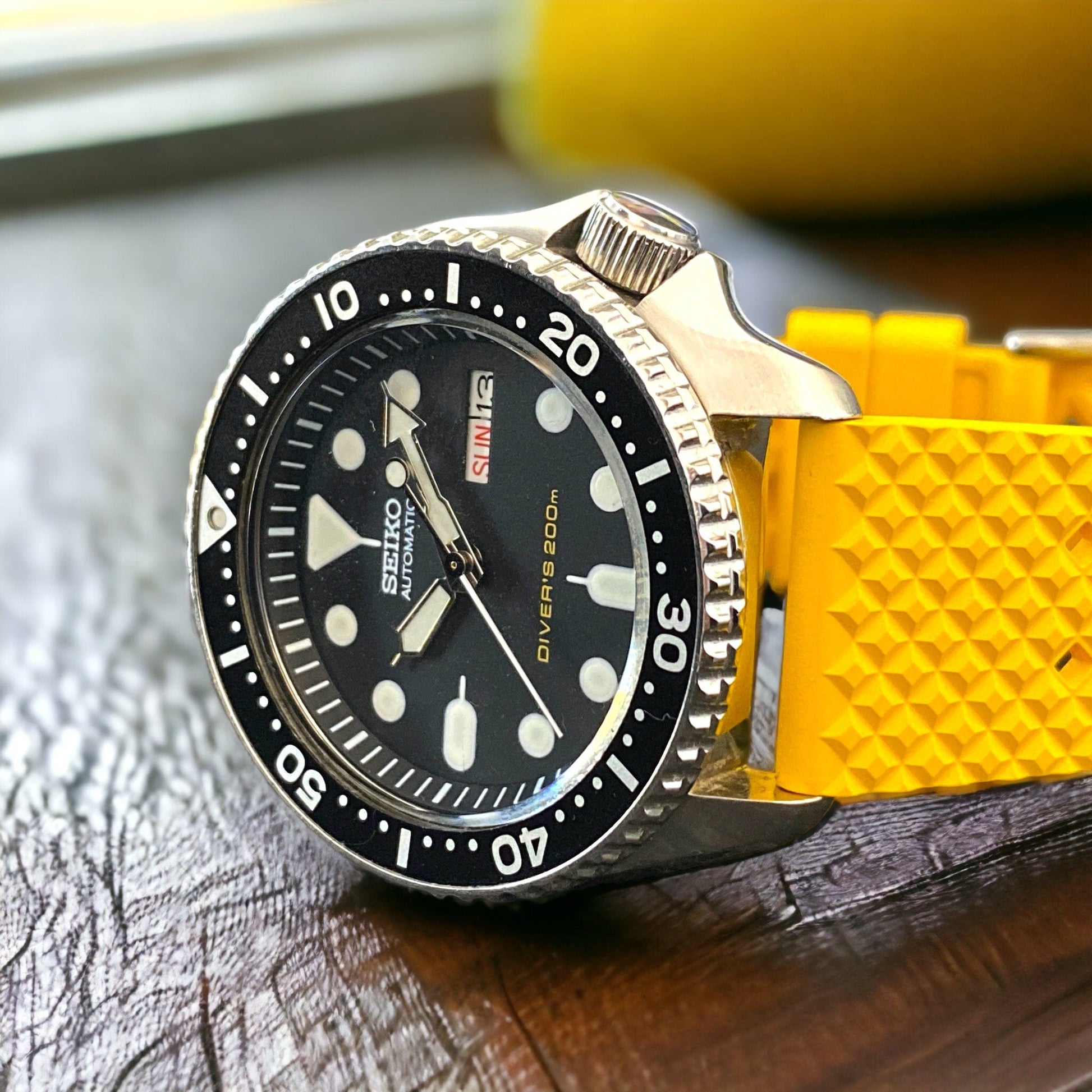Strap Monster STROMLO FKM+ Watch Strap - Yellow