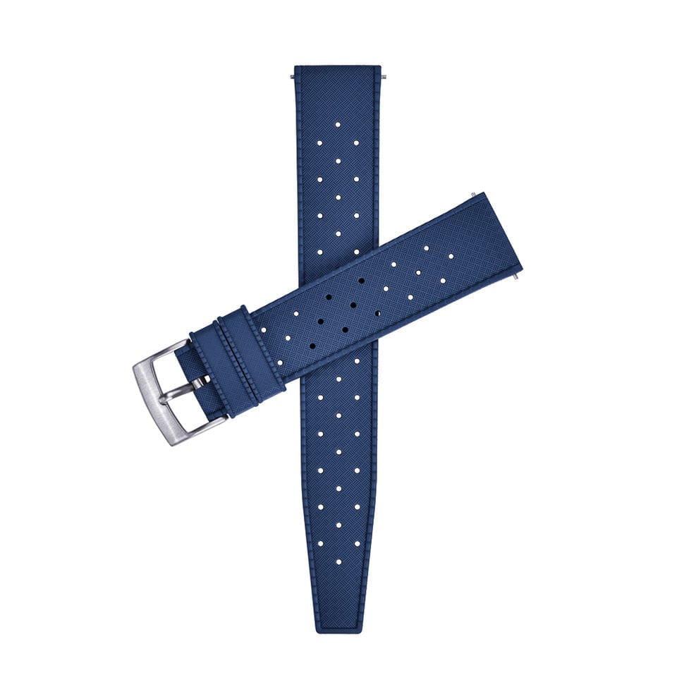 Strap Monster TROPICAL FKM+ Watch Strap - Blue