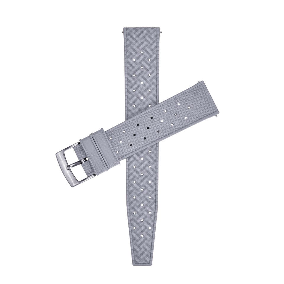 Strap Monster TROPICAL FKM+ Watch Strap - Grey