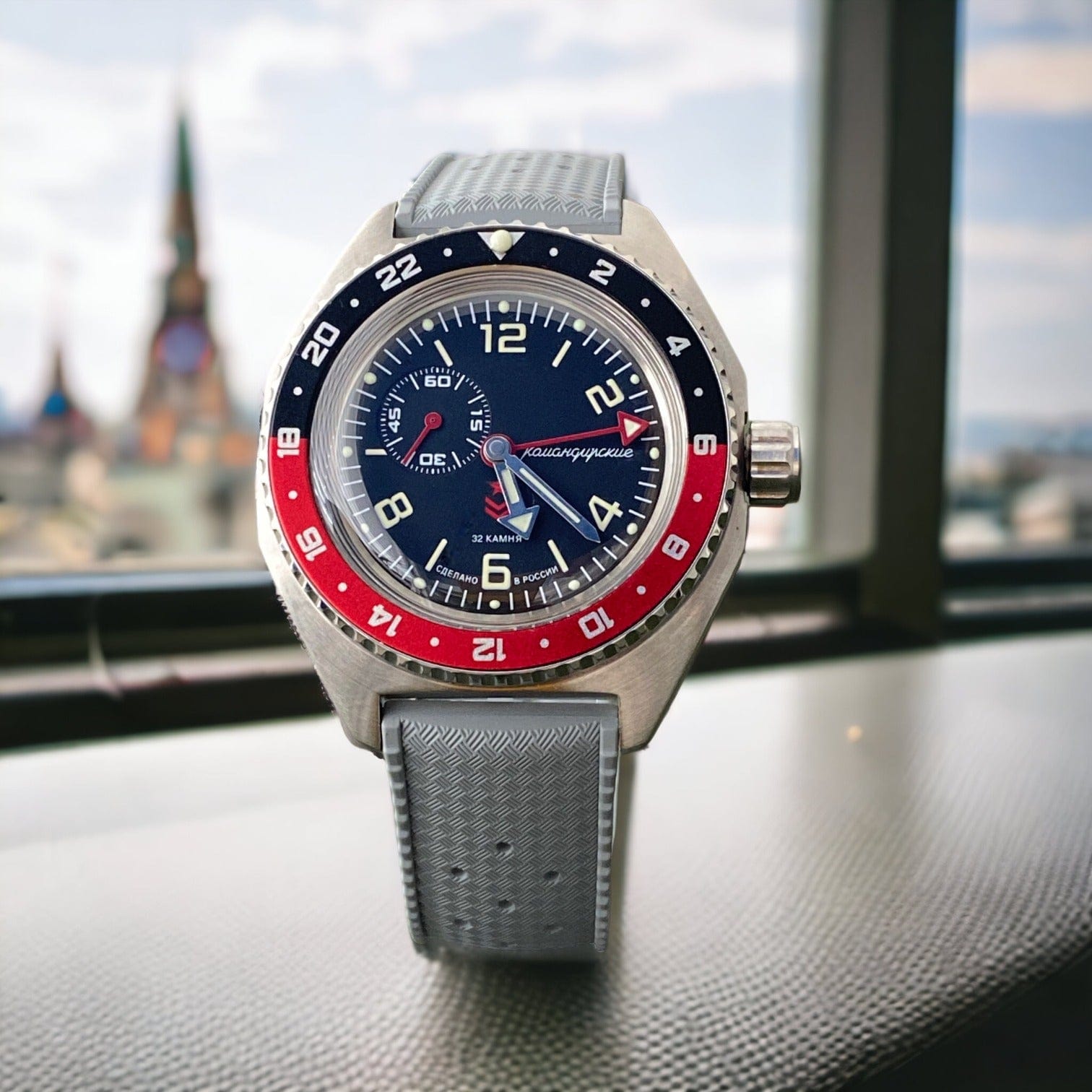 Strap Monster TROPICAL FKM+ Watch Strap - Grey