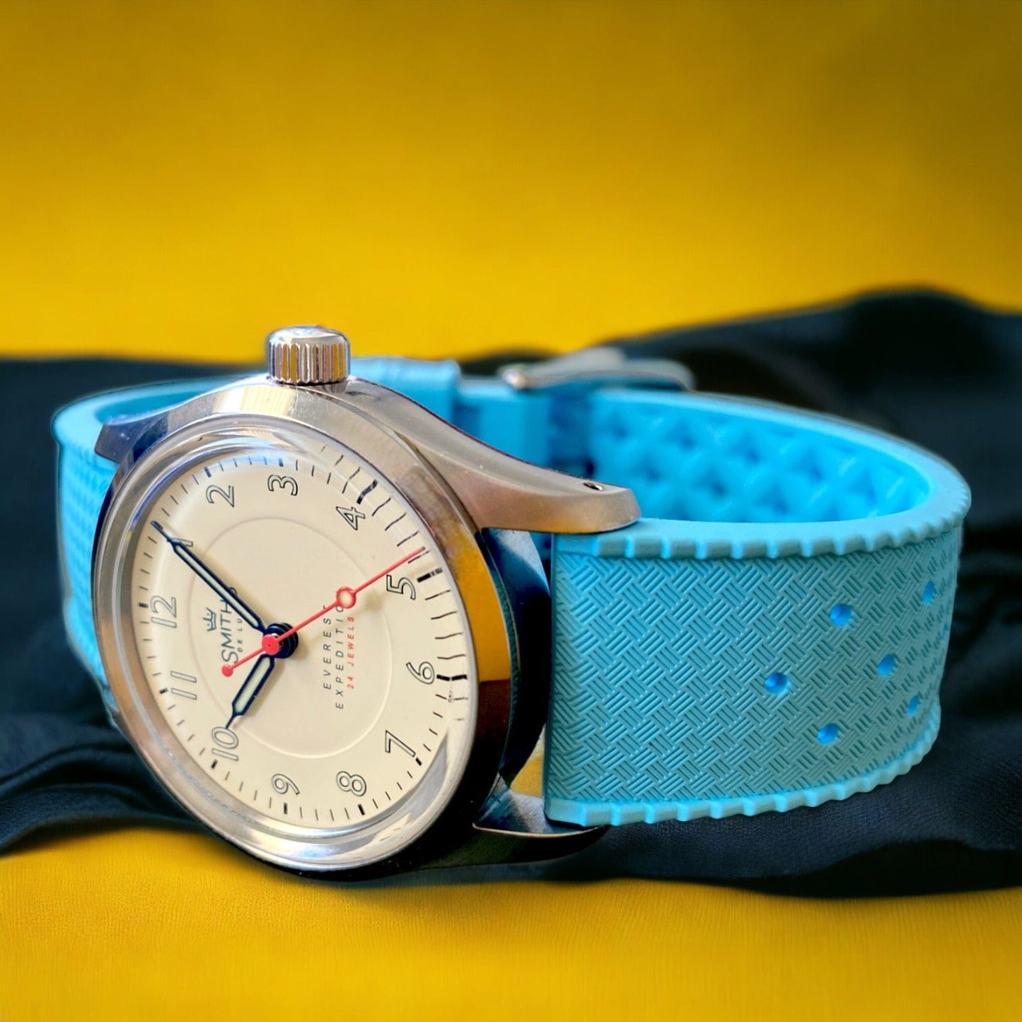 Strap Monster TROPICAL FKM+ Watch Strap - Sky Blueᴺᴱᵂ