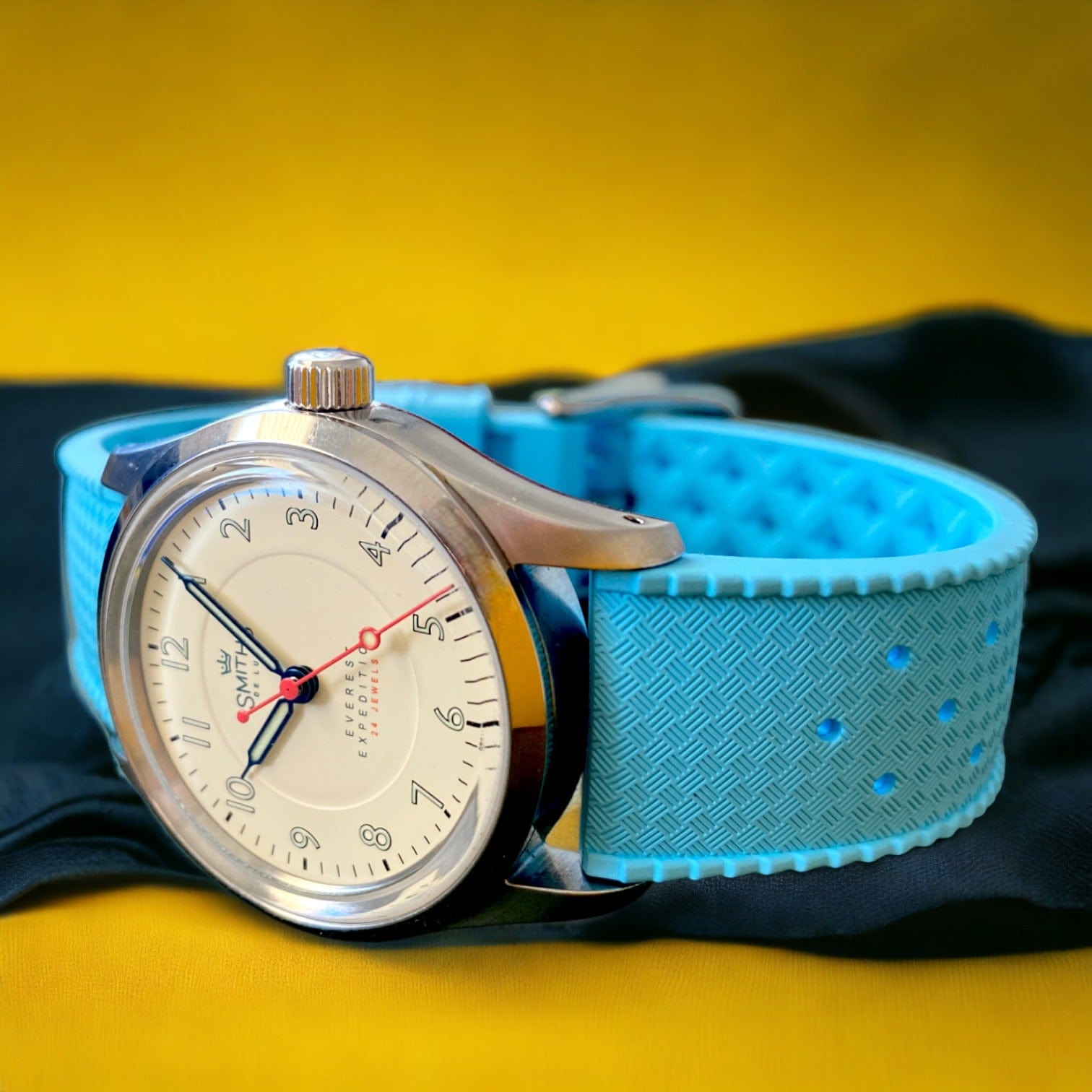 Strap Monster TROPICAL FKM+ Watch Strap - Sky Blueᴺᴱᵂ