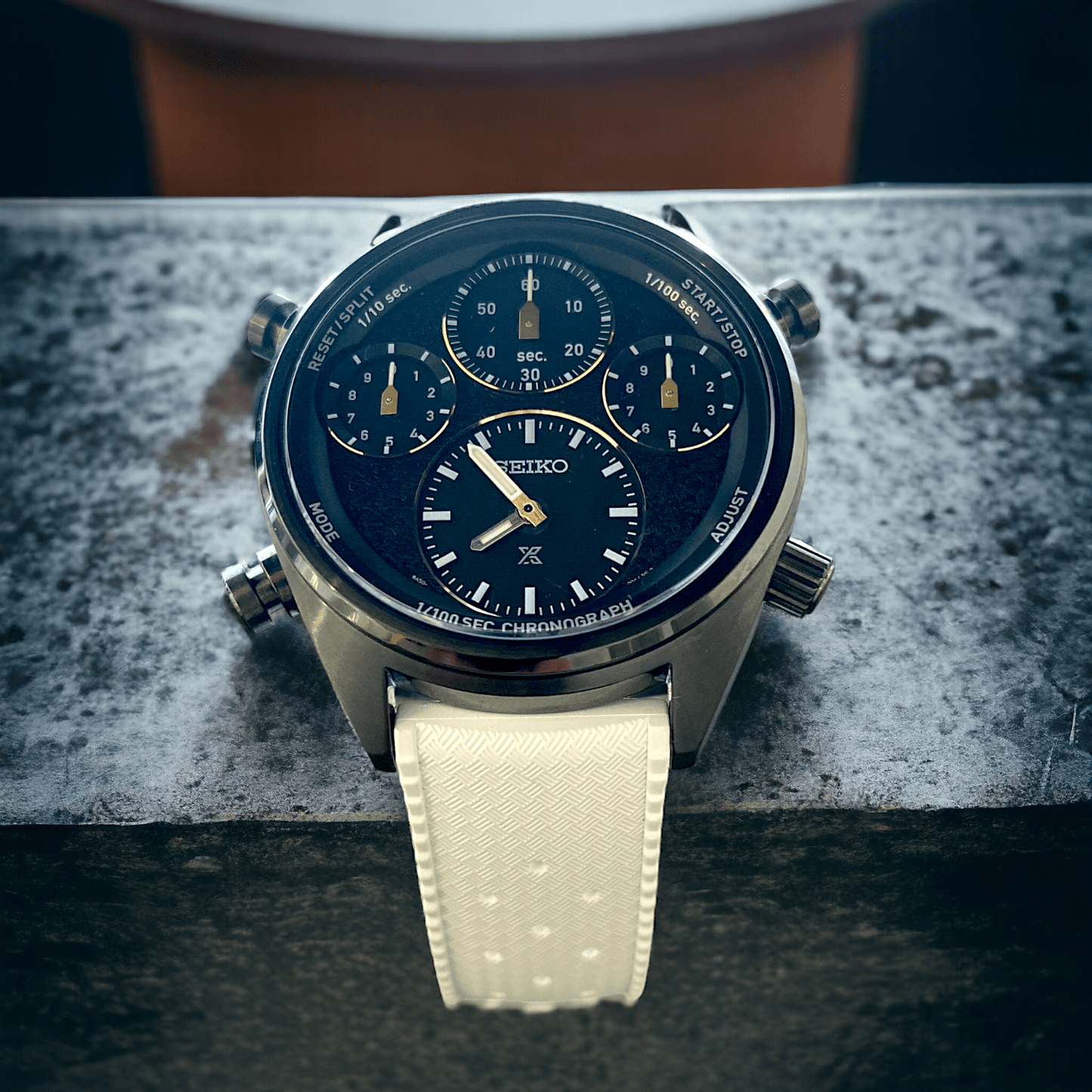 Strap Monster TROPICAL FKM+ Watch Strap - White