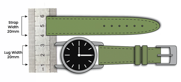 Shop by Lug Width: Find the Perfect FKM Strap for Your Watch – Strap  Monster Co. Australia