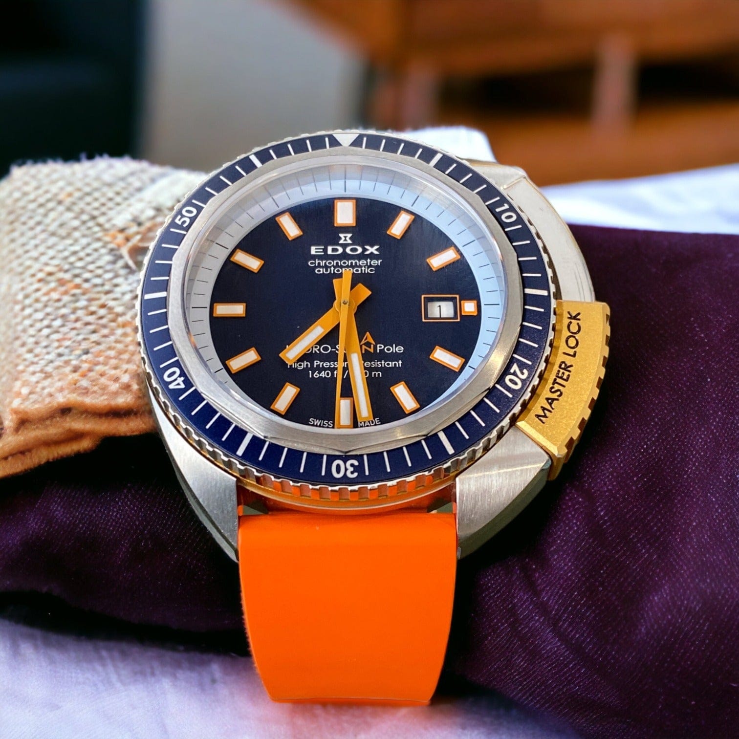 Strap Monster CAFÉ FKM+ Watch Strap - Orange