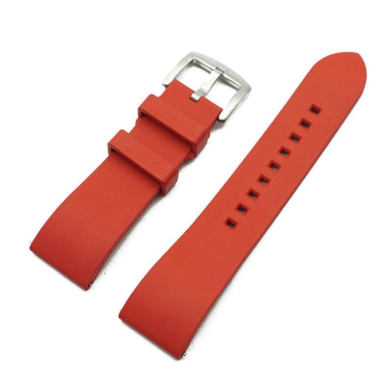 Strap Monster CAFÉ FKM+ Watch Strap - Red