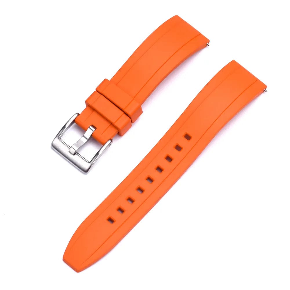 Strap Monster HAMILTON FKM+ Watch Strap - Orange