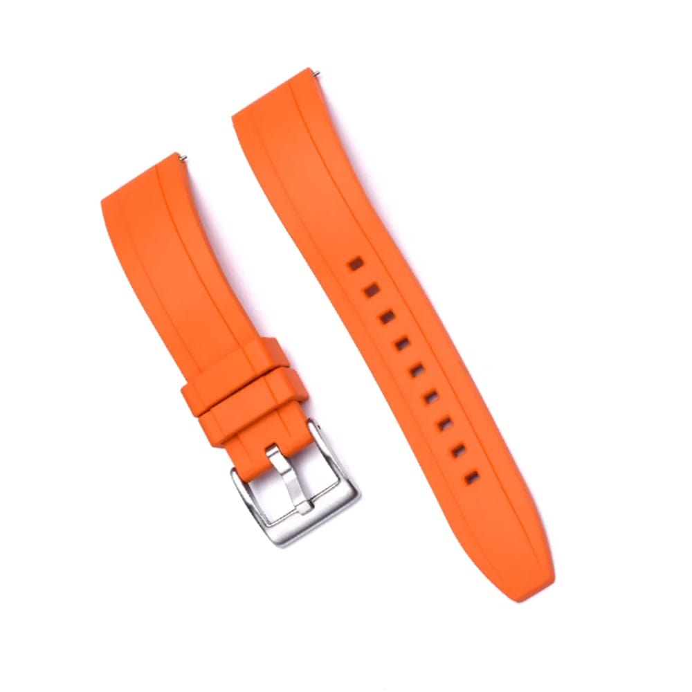 Strap Monster HAMILTON FKM+ Watch Strap - Orange