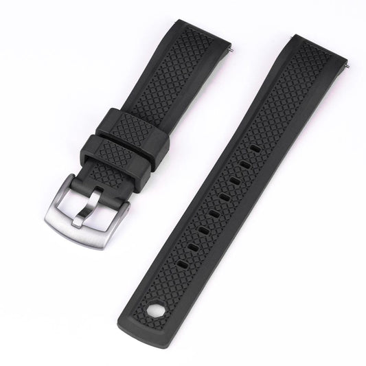 Strap Monster OUTBACK FKM+ Watch Strap - Black