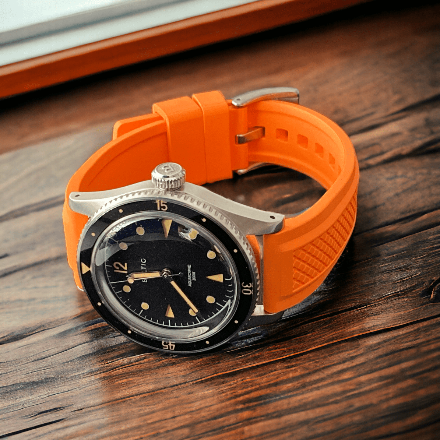 Strap Monster OUTBACK FKM+ Watch Strap - Orange