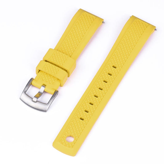 Strap Monster OUTBACK FKM+ Watch Strap - Yellow