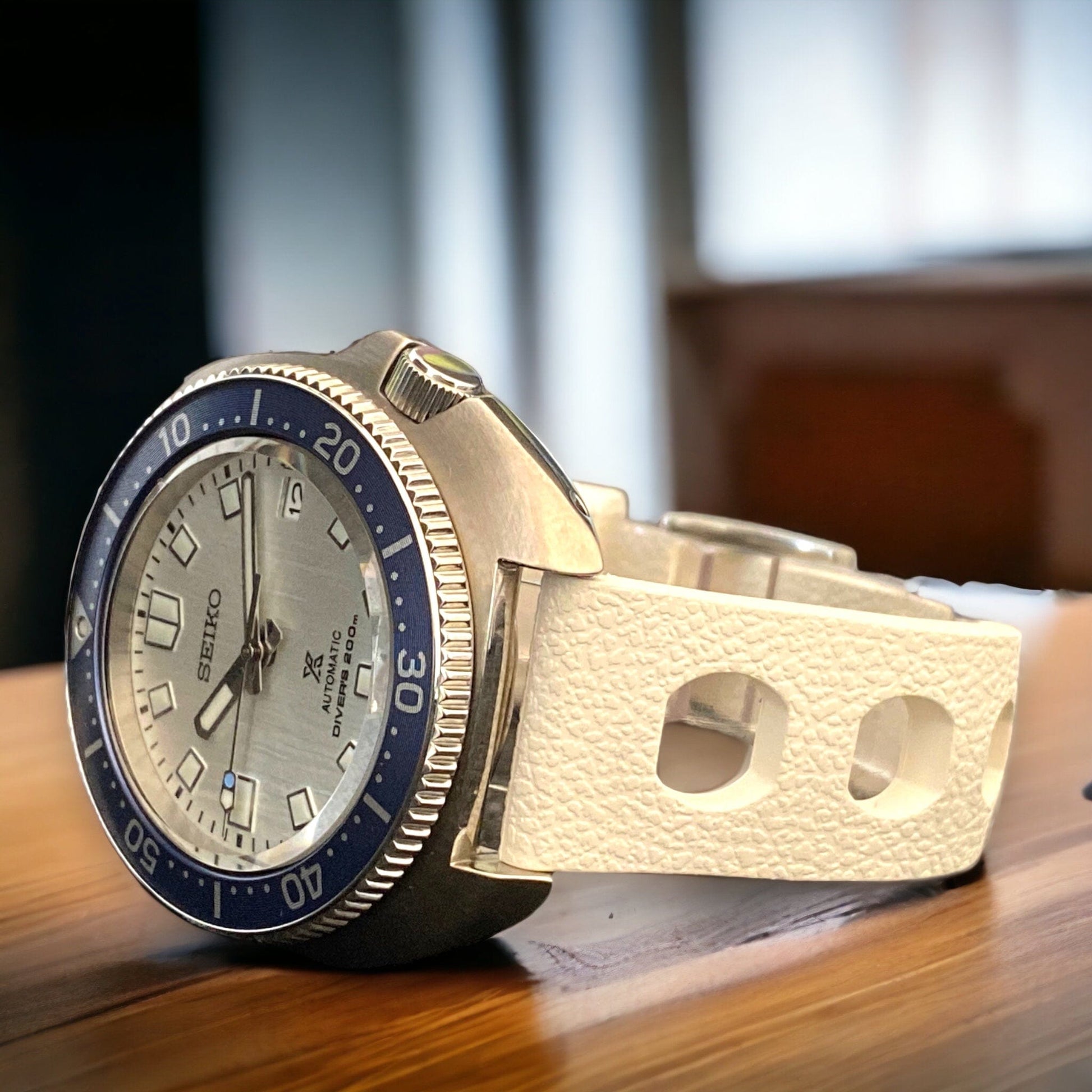 Strap Monster PANORAMA FKM+ Watch Strap - White