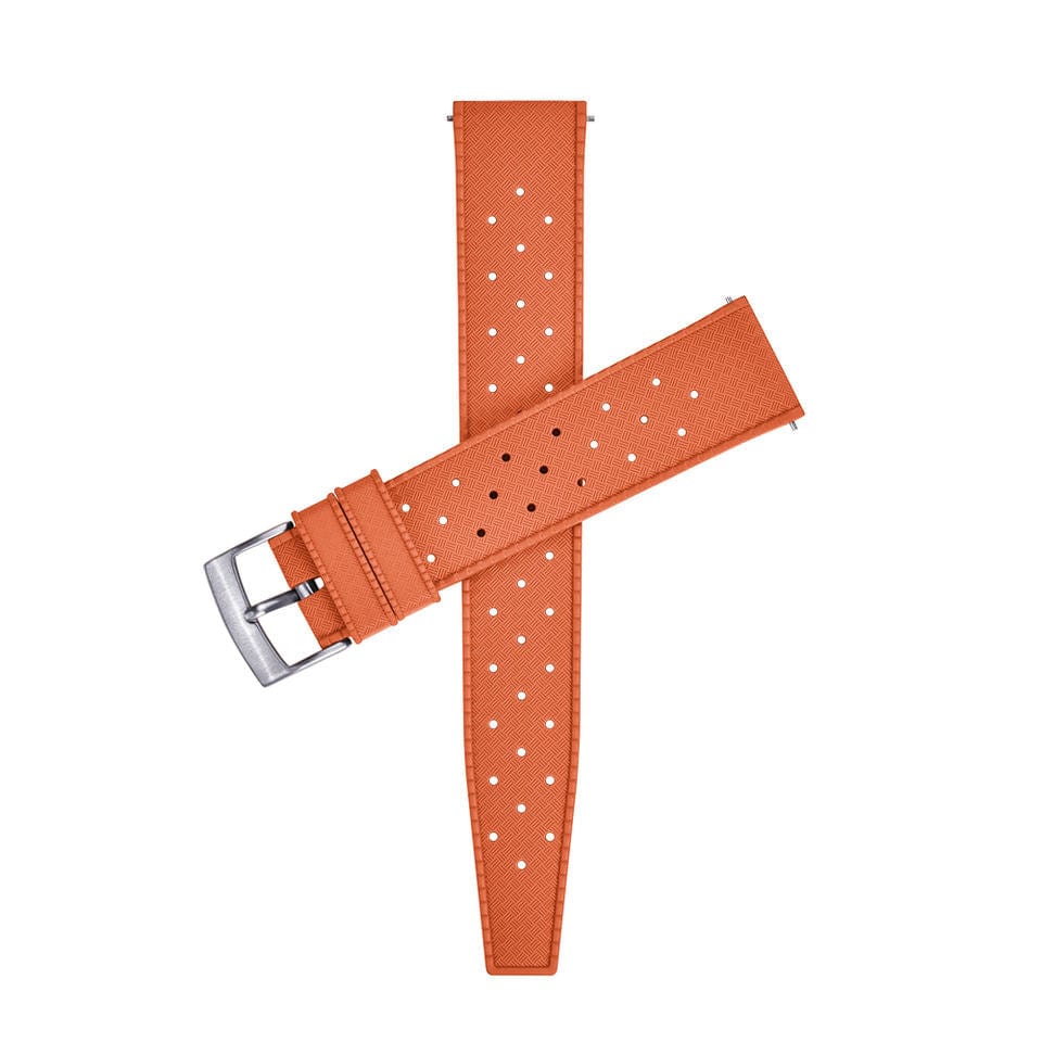 Strap Monster TROPICAL FKM+ Watch Strap - Orange