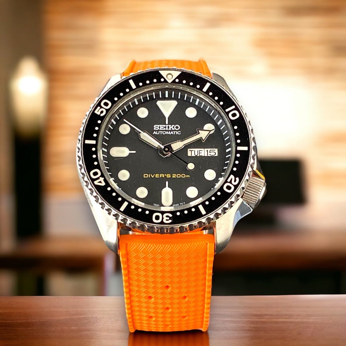 Strap Monster TROPICAL FKM+ Watch Strap - Orange